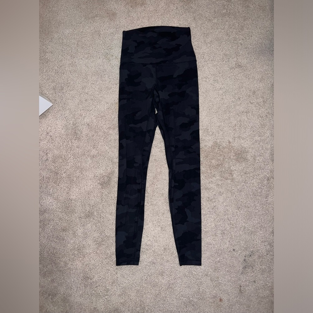 Lululemon Black Camo Leggings